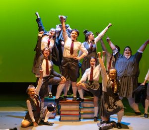The ensemble cast of "Matilda: The Musical" for Bainbridge Performing Arts. Photos by Alfonso Barrera.